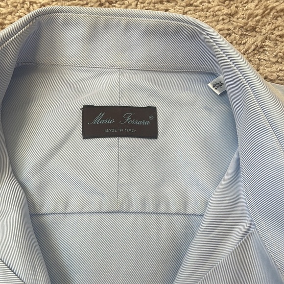 💙Mario Ferrara dress  shirt size 16 - Picture 3 of 8